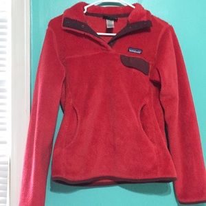 Red Patagonia jacket